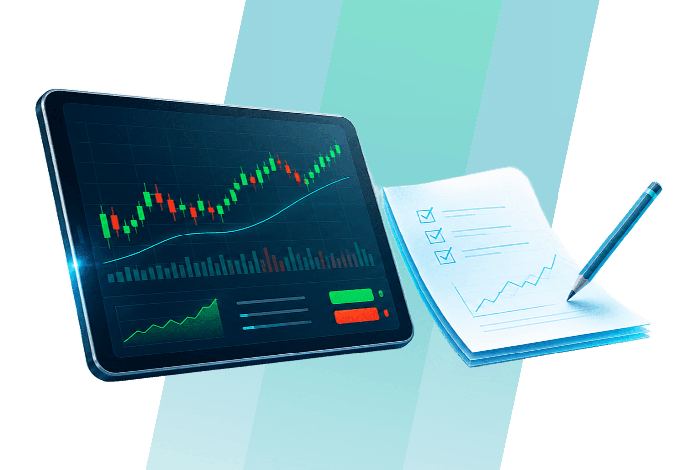 كيفية اختيار تطبيقات التداول الورقي لاكتساب الثقة