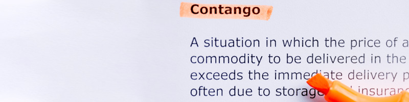 Contango and backwardation - ما هو التأجيل